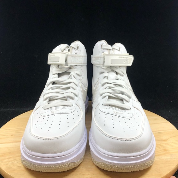 NEW Men’s Nike Air Force 1 High Boot Summit White AF1 Sneakers DA0418-100 Sz 14 - Picture 3 of 9